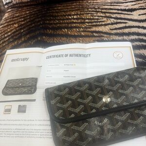 Goyard Saint Sulpice Card Holder | Goyardine Canvas | Authenticated